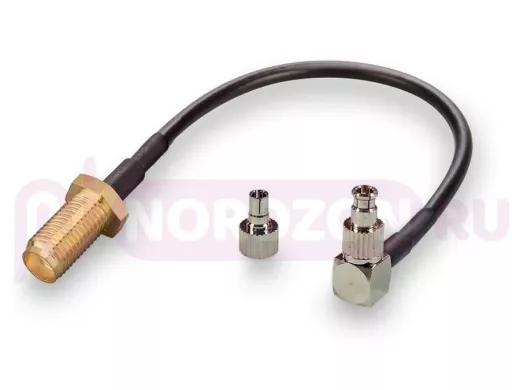 Универсальный пигтейл (кабельная сборка) CRC9, TS9-SMA (female)