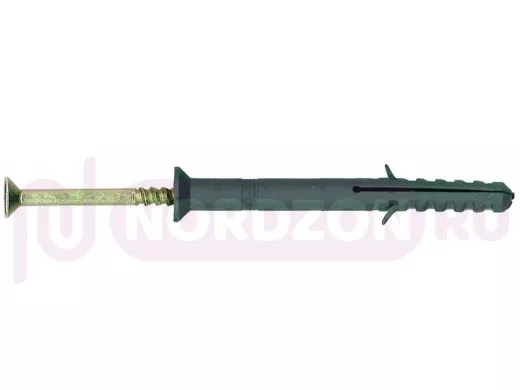 Дюбель с шурупом 6х40 Потайной борт 