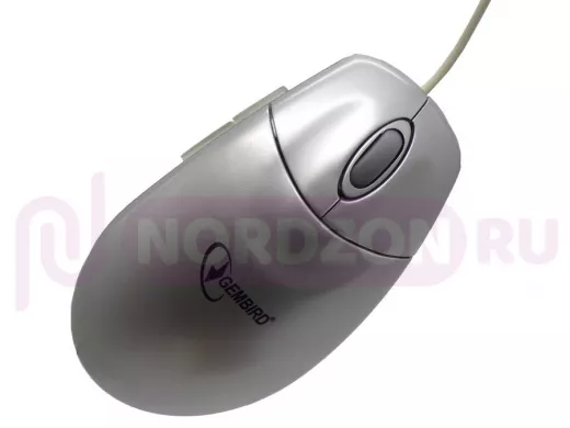 Мышь проводная Maxxtro MUSOPT-USB оптич.  5кн прогр USB металлик