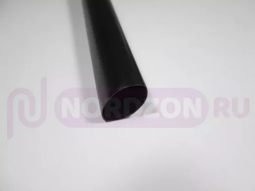 Термоусадка 15,8 черная  (1 метр)