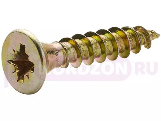 Саморезы универсальные оцинкованные  4 х 70 жёлтые (   1шт) 