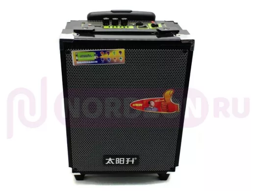 Колонка Bluetooth  Y8-2T Колонка активная, аккумуляторная (1 микрофон, БЕЗ пульта, 5,7кг.)