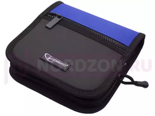 Портмоне CW-С24 на 24 CD, карман, кож.зам.+ткань