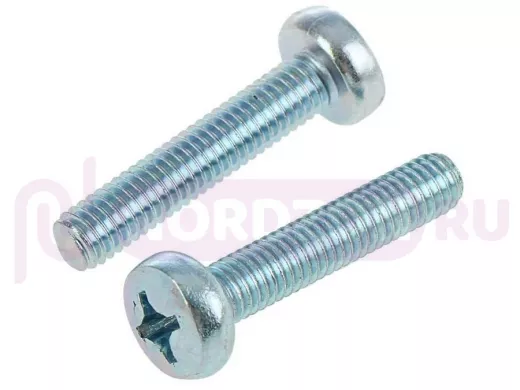 Винт оцинк. с полукруглой головой 5х12 DIN 7985  500шт "ABI-KREP 55682" кг крест.PH2 3,41г?