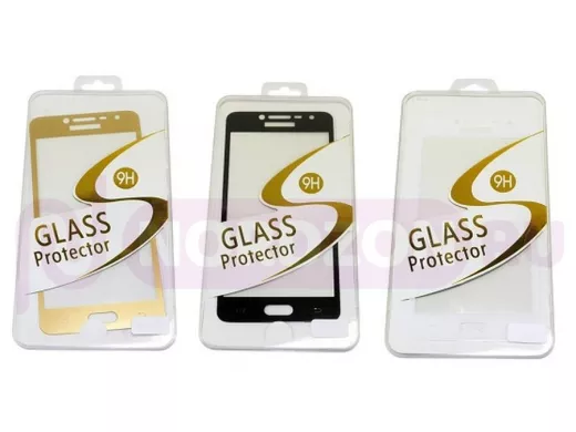 Стекло защитное Xiaomi Mi A2, Full Glass - Base G, чёрное