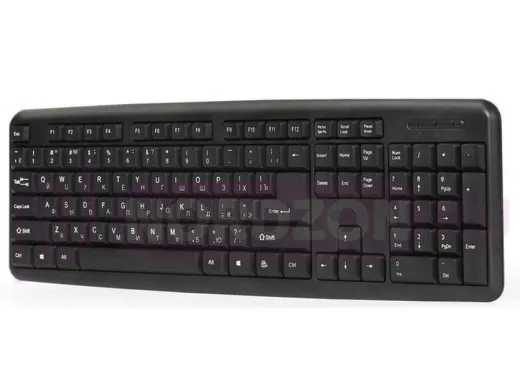 Клавиатура проводная Smartbuy ONE 112, USB черная (SBK-112U-K),  проводная