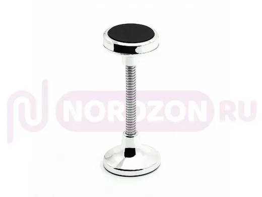 Автодержатель  магнитный, на гибкой ножке, серебристый (019)