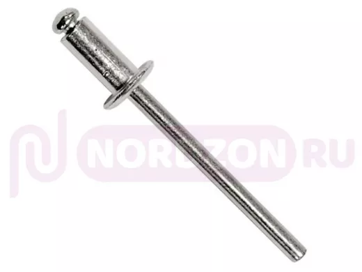 Заклепка алюминий/сталь 4,8х21 (250шт) за4821  3,526