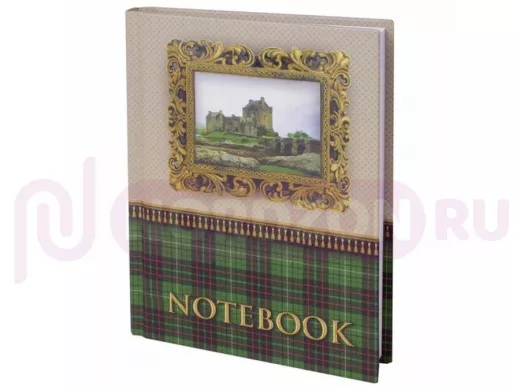 Блокнот 7БЦ А6 80л., обл. ламин., выб. лак, кл 