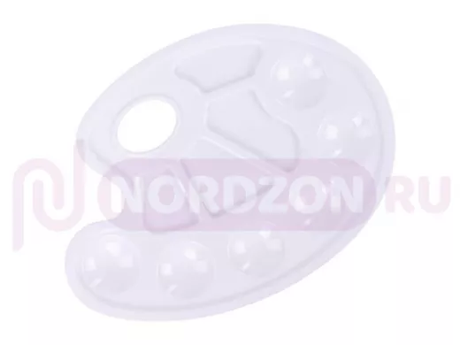 Палитра для рисования белая 