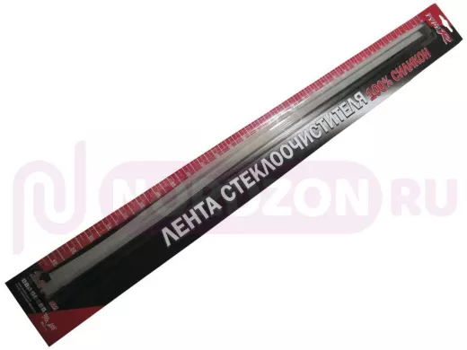 Лента стеклоочистителя (пара) силиконовая 60 см белая RTR 06010