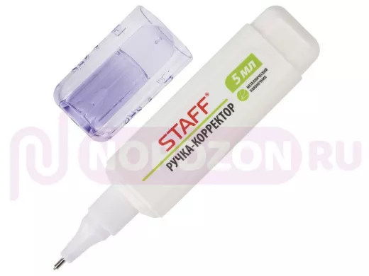 Ручка-корректор "BR-76833", 5 мл, металлический наконечник, плоский корпус