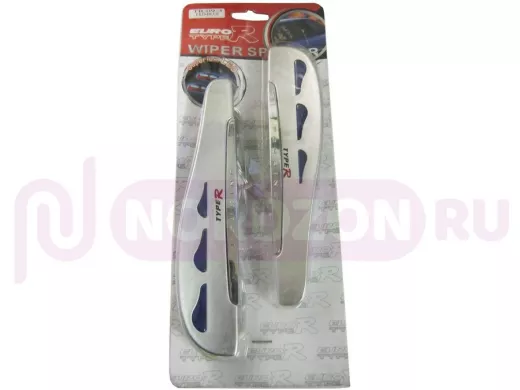 Спойлер на щетки дворника 09-3 серый с подсветкой 