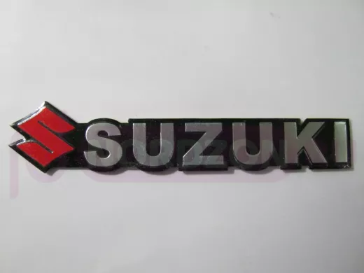 Наклейка SUZUKI 14,5x3 см на двухстороннем скотче №40