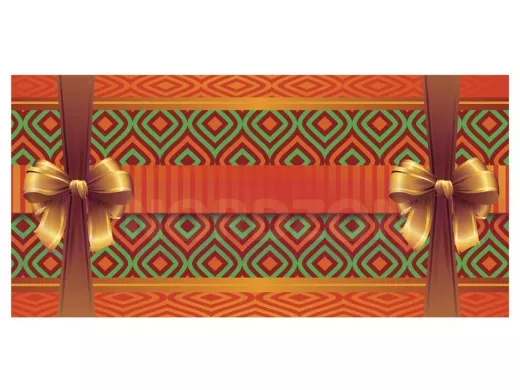 Конверт для денег, 166х82мм, выборочный лак, УЗОР 