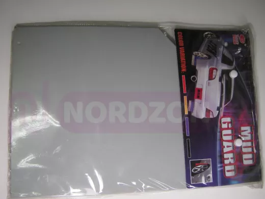 Брызговик без надписи серый   00000 (в наборе 2 брызговика)( Размер: 255мм х 380мм)