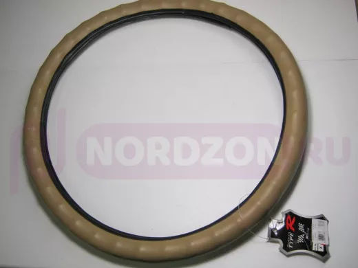 Оплетка на руль 40 см. L 987B кож-зам кофе с молоком кт 