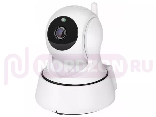 IP видеокамера беспроводная 2Mp с Wi-Fi поворотная  Орбита OT-C329 Белая WI-FI  YCC365  YCC365 plus