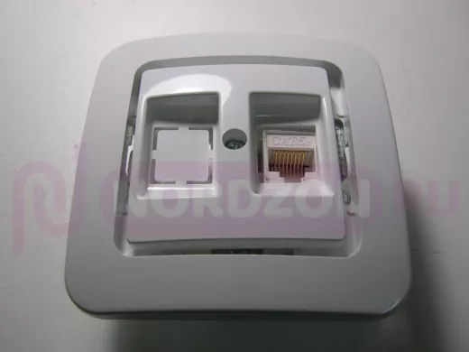 MAKEL Lillium бел б/вст  роз гнездо+ комп CAT 5 71035