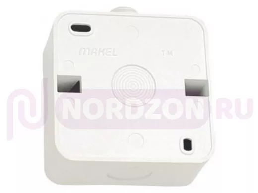 MAKEL  коробка накладная бел 10010, M10