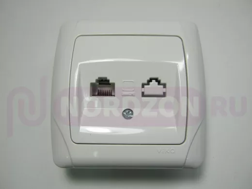 Vi-ko Carmen бел  комп+гнездо САТ 5 561032