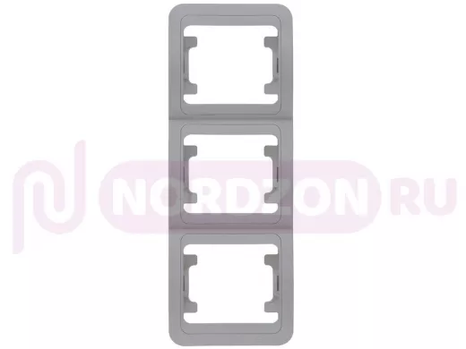 MAKEL  Mimoza сереб/сереб рамка 3-ая верт 22433