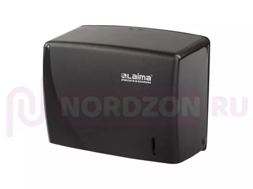 Диспенсер для полотенец "BR-90292" PROFESSIONAL ORIGINAL (Система H3), V (ZZ), черный, ABS-пластик