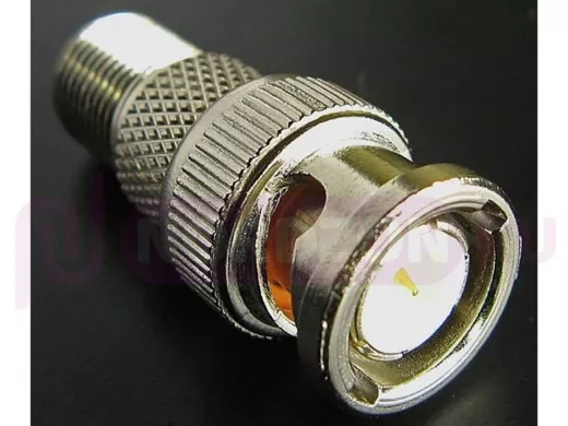 Переходник BNC-штекер / F-гнездо   B-153