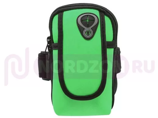 Орбита OT-SMH11 Зеленый чехол-нарукавник для смартфона