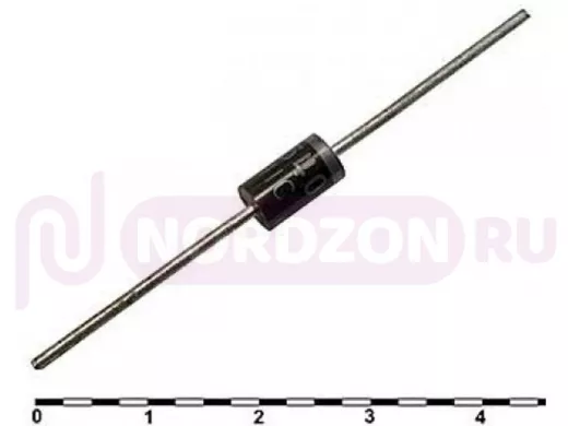 Диод   1N5402   (3A  200V)    DO-27